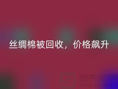从废品到财富:丝绸棉被万搏官方网站_万搏(中国)
,价格飙升!