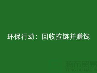 绿色环保行动:万搏官方网站_万搏(中国)
拉链并赚钱!一吨拉链的经济价值